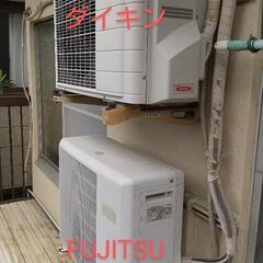 FUJITSU エアコン 室外機2000年製の画像