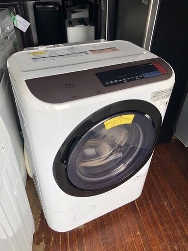 NO  ?福岡市内配送設置無料✨?BD-NX120BR-N ドラム式洗濯乾燥機 ビッグドラム シャンパン [洗濯12.0kg /乾燥6