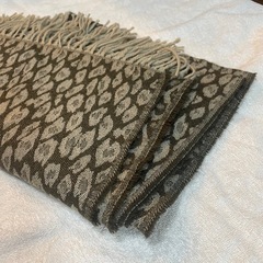 ストール ヒョウ柄 大判 の画像