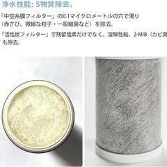 TH658-1S 交換用浄水器カートリッジ 蛇口 3個入りオールインワン塩素除去の画像