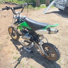 引取限定 ミニモトクロス オフロードバイク FYM エクストリーム125 4ストの画像