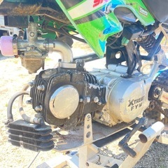 引取限定 ミニモトクロス オフロードバイク FYM エクストリーム125 4ストの画像