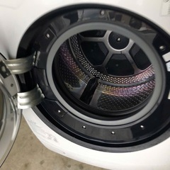 NO B363 🌈福岡市内配送設置無料✨🌈TW-95G7L-W ドラム式洗濯乾燥機 ZABOON（ザブーン） グランホワイト [洗濯9.0kg /乾燥5.0kg /ヒーター乾燥(水冷・除湿タイプ) /左開き] 2019年式の画像