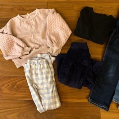 女の子服　130㎝　秋、冬まとめて　アウターありの画像