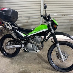 カワサキ　スーパーシェルパ250 実動 オフロード　始動動画有り...