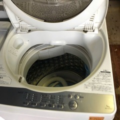 NO B360 🌈福岡市内配送設置無料✨🌈東芝 全自動洗濯機 5kg グランホワイト AW-5G6 W 2019年式の画像