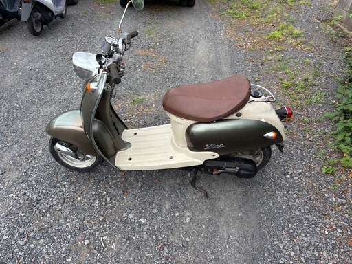 1067.動画あり　ヤマハ　ビーノ　低走行　5AU 原付　バイク　50cc 車体