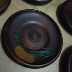 木製茶托の画像