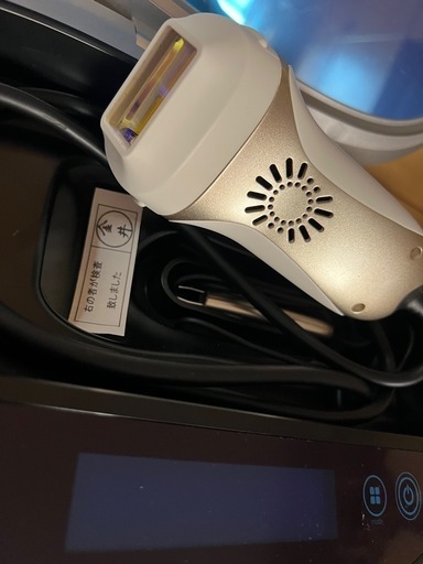 ケノン脱毛器＋カートリッジ5個