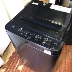 NO B358 🌈福岡市内配送設置無料✨🌈ヤマダオリジナル 全自動洗濯機 洗濯：4.5ｋｇ 幅57.5cm 一人暮し向け ステンレス槽 槽洗浄 RORO YWMT-45LK ホワイト系 2023年の画像
