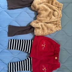 60-80cm ズボン9着　まとめ売りの画像