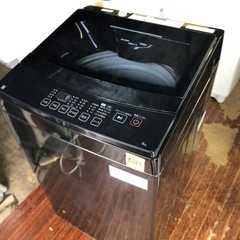 NO B355🌈福岡市内配送設置無料✨🌈2023年 ニトリ　洗濯機　6kg 黒の画像