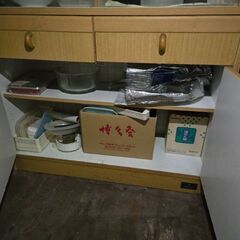 食器棚 キャビネット 昭和レトロ ヴィンテージ 家具 木製