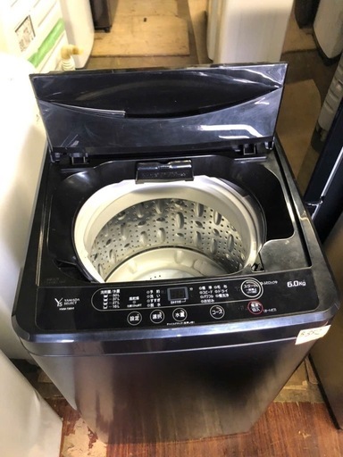 NO B252?福岡市内配送設置無料✨?YAMADA SELECT(ヤマダセレクト) YWMT60H1 洗濯機 ヤマダオリジナル 6.