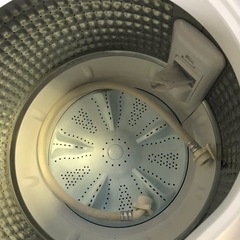 NO B351🌈福岡市内配送設置無料✨🌈全自動洗濯機 ホワイト AQW-S6M-W [洗濯6.0kg /簡易乾燥(送風機能) /上開き] 2022年の画像