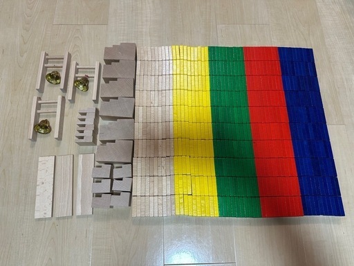 HABA社ドイツ製木製おもちゃ ドミノゲーム 知育玩具 518ピース