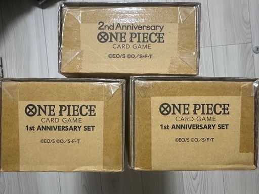 【ワンピースカード】anniversary set