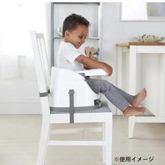 【お譲り先決定】Ingenuity インジェニュイティ ベビーベース 2in1 万能ブースターシート ローチェア お食事チェア 専用収納トレイ付き 6か月頃〜の画像