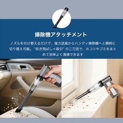 新品　未開封　掃除機　エアダスター  電動エアダスター  ブロワーの画像