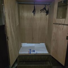 A 衣装ダンス 古物家具 昭和レトロ 収納棚 家具 ワードローブ クローゼットの画像