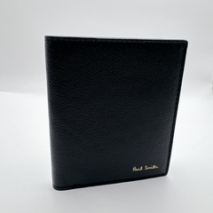 [新品未使用]Paul Smith ポールスミス 二つ折り財布 ブラックの画像