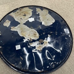 鉄看板　アンティークの画像