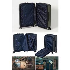 ☆新品・未使用品☆イノベーター スーツケース Mサイズ 55L INV155 マッドブラックの画像