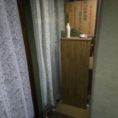 鏡台 ドレッサー 昭和レトロ 木製 古物 70's 当時物 ヴィンテージ 家具の画像
