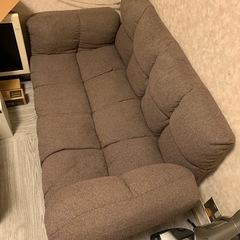 ローソファ2人掛けの画像