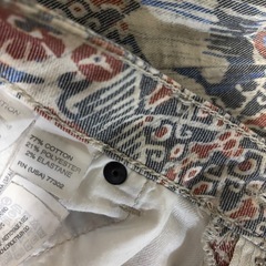 ZARA 総柄スキニーパンツの画像