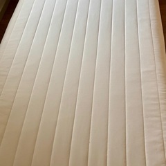 💥福岡市内配送設置無料🌈  美品✨　シングル　無印良品　脚付マットレス　ポケットコイル　洗えるカバー　の画像