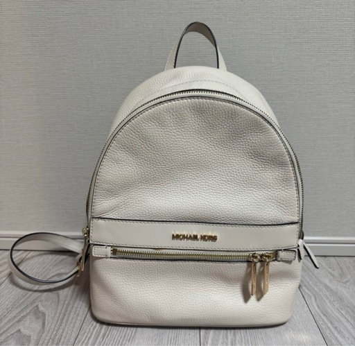 MICHAEL KORS ホワイトレザーリュック