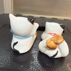 猫　箸置き　陶器の画像