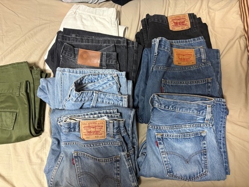 値下げ超特価‼️まとめ売り34点‼️デニム、アウター、Tシャツ付き
