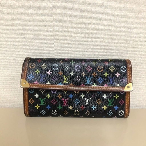 ルイヴィトン マルチカラー 長財布 インターナショナル