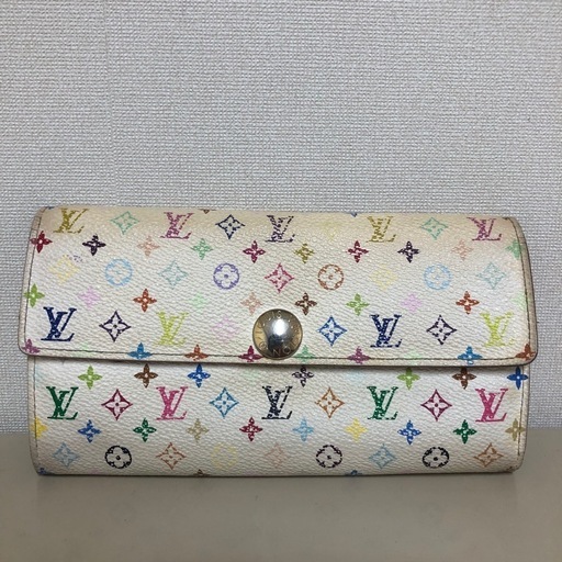 ルイヴィトン マルチカラー 長財布 ポルトフォイユサラ