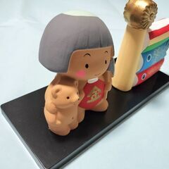 ■■■五月人形　陶器製　卓上飾り■■■の画像