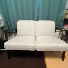 【美品】IKEA2人がけソファーEKENASETの画像