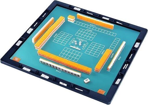 新品！麻雀マット　麻雀牌セット　ガイド付き　持ち運び便利　家庭用　旅行 Amazon | 「KAYUSO」麻雀マット 麻雀牌セット 収納ケース付 持ち運び