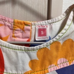 carter’s プリントワンピース　サイズ5
 の画像
