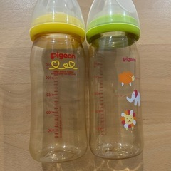 【取引完了】ピジョン 哺乳瓶　母乳実感　乳首 SS S　西松屋　レンジ消毒器　除菌の画像