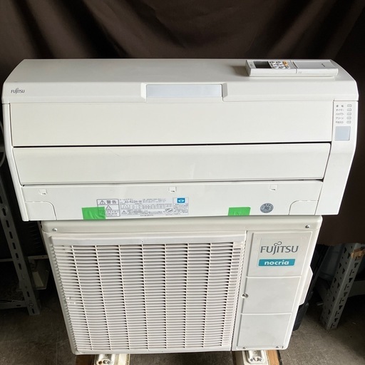 保証付、取付込、FUJITSU2018年2.2KW