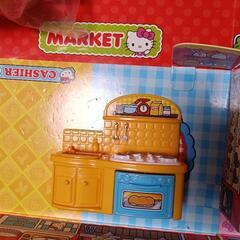【美品】パッとひろがる! ハローキティのおうちとおみせ
