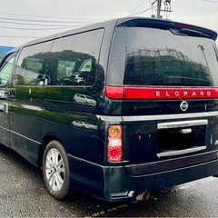 車両交換可 H19 E51エルグランド 4wd中期3.5ハイウェイスター 車検2月末までの画像