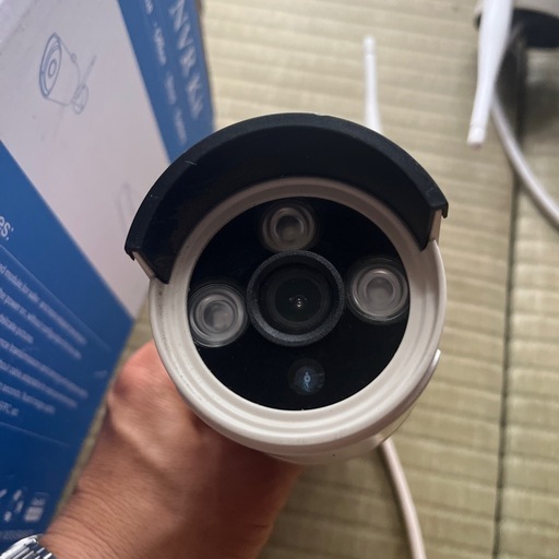 Wifiに繋げて今すぐ使える防犯カメラ