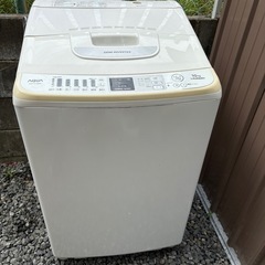 アクア洗濯機10kg　2014年製　AQW-VZ10B(W)