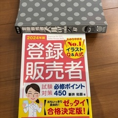 登録販売者　試験対策　2024年版　の画像