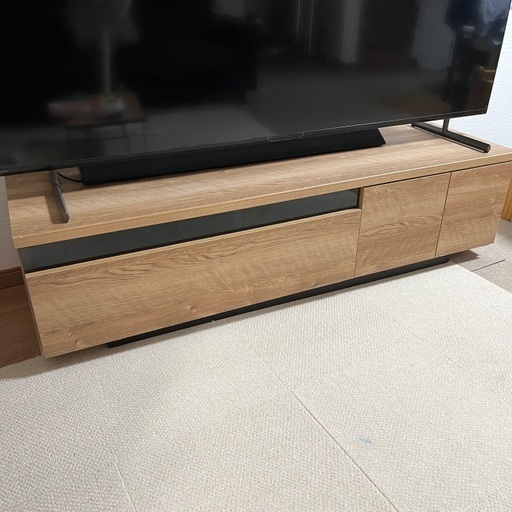 LOWYA(ロウヤ)テレビ台 ローボード 140 国産 完成品 テレビボード