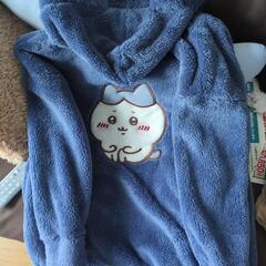 【美品】ちいかわ　ハチワレ　もこもこパーカーの画像