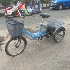 電動アシスト自転車３輪タイプ　ジャンク品